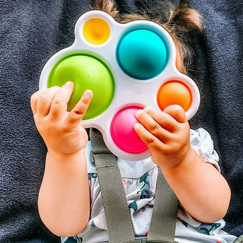 Montessori Exercise Board Rattle Puzzle