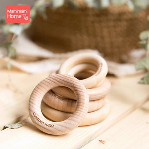 Customize Logo Wooden Ring
