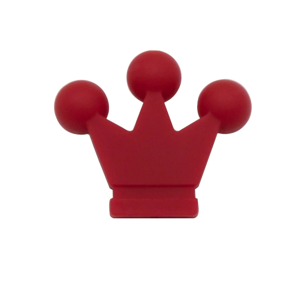 Food Grade Silicone Small Crown Beads