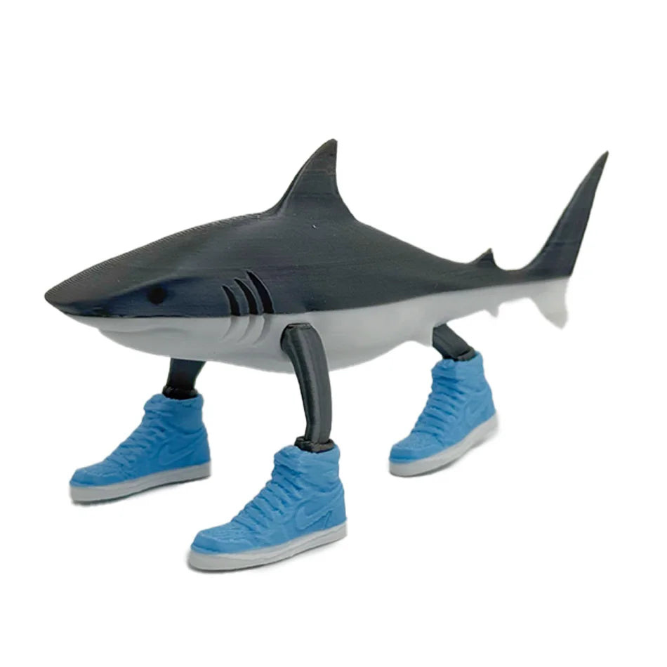 Shark Figurine Tungtungsahur Figure Funny Doll