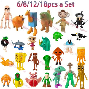 Italian Brainrot Tung Sahur Figure Toy