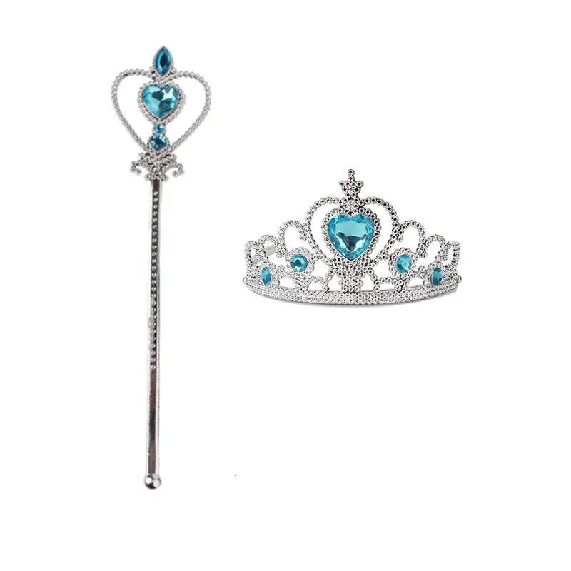 Girls Snow Queen Elsa Kids Costumes