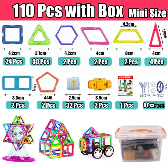 Mini Size Magnetic Constructor