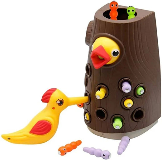 Woodpecker Magnetic Catch Worm