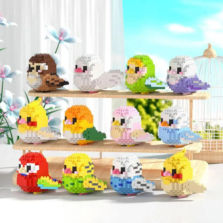Parrot Bird Micro Building Blocks