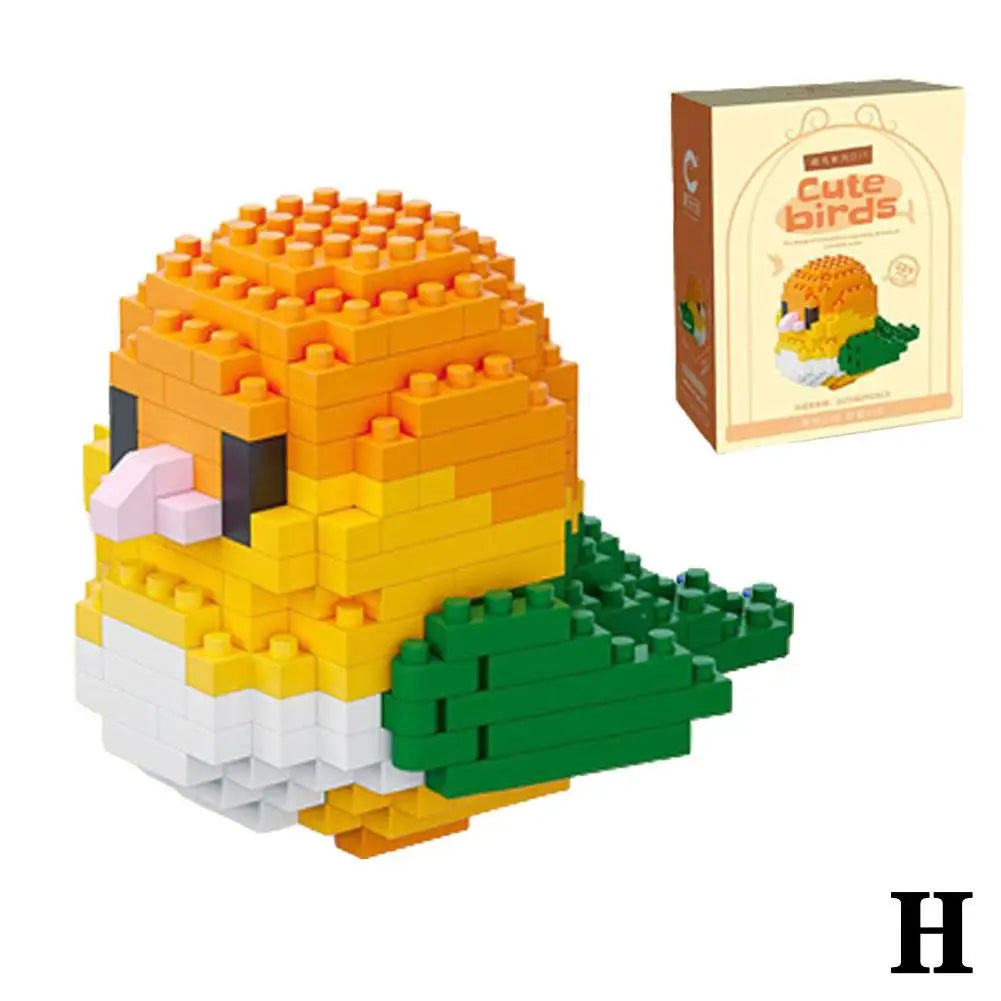 Parrot Bird Micro Building Blocks