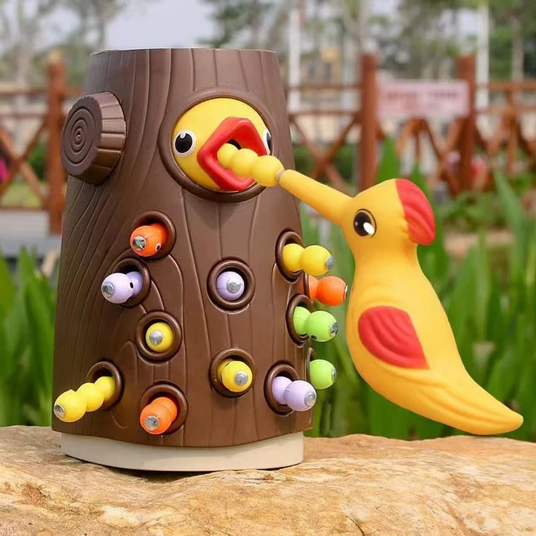Woodpecker Magnetic Catch Worm