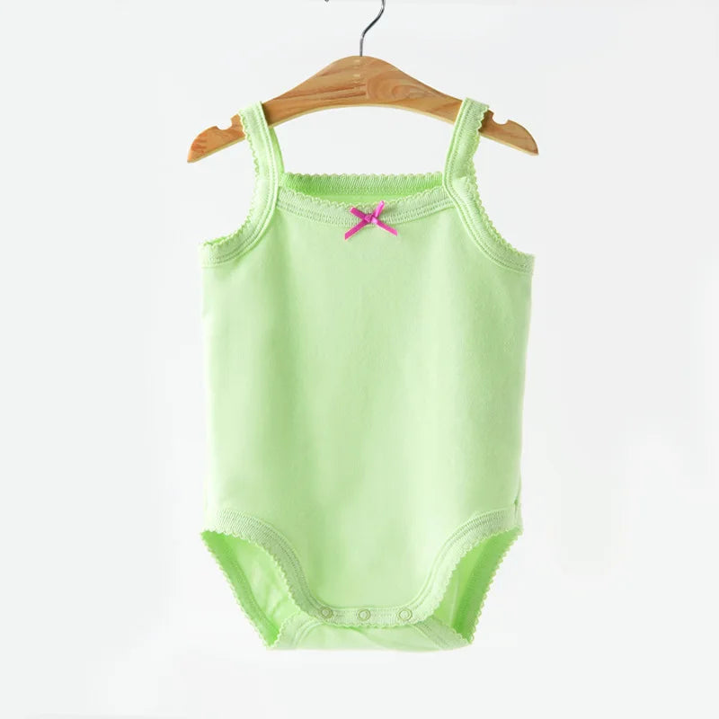 Baby Cotton Sleeveless Rompers