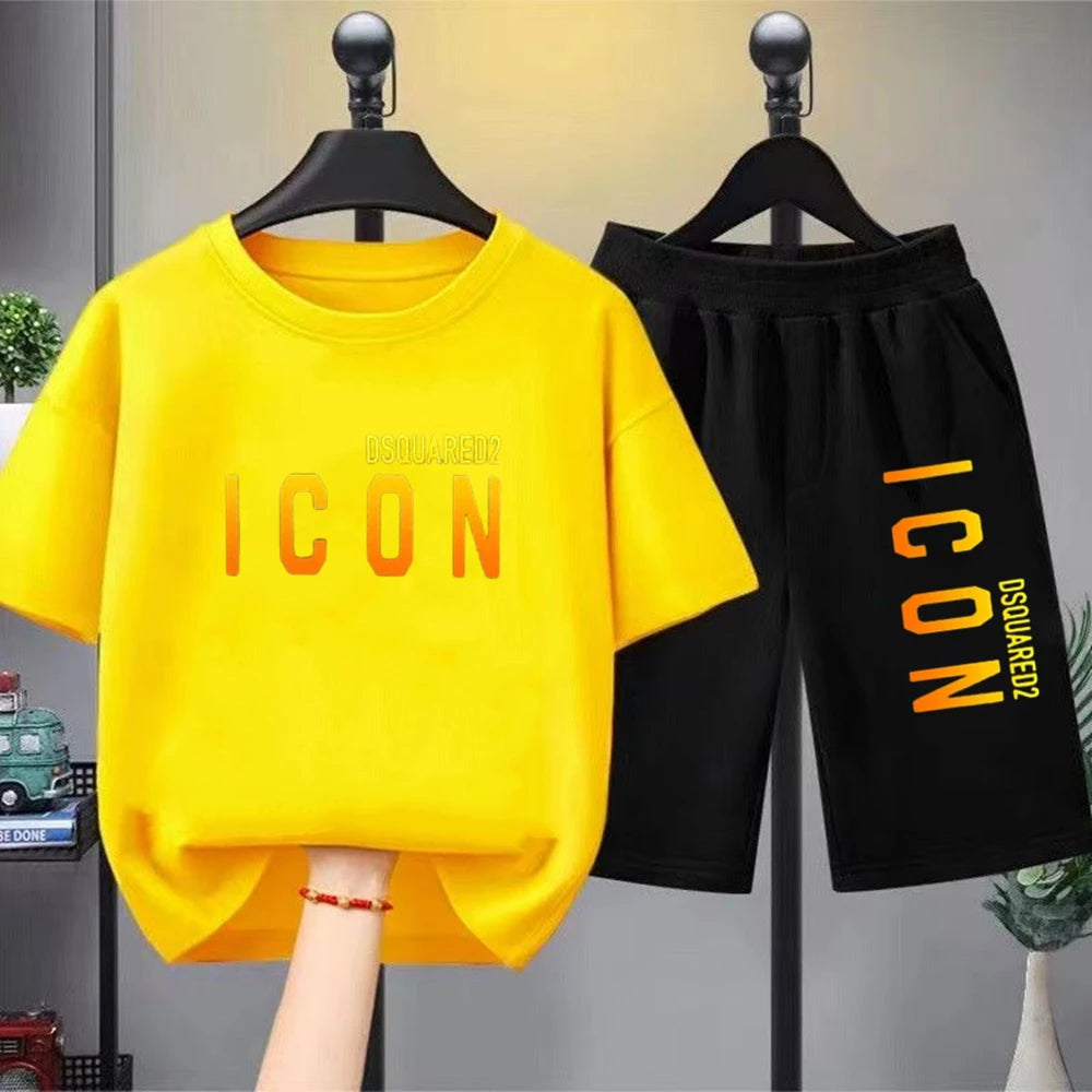 Brand letter printing Kids T-shirt