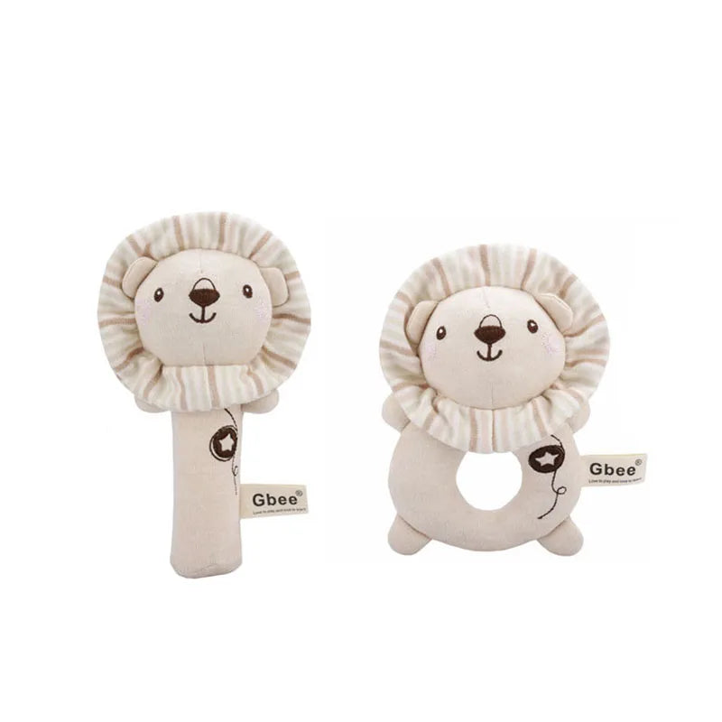 Organic Cotton Hand Rattle Baby Toy