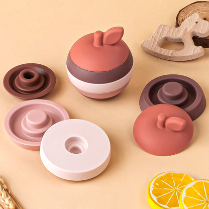 5Pcs/Set Silicone Building Block