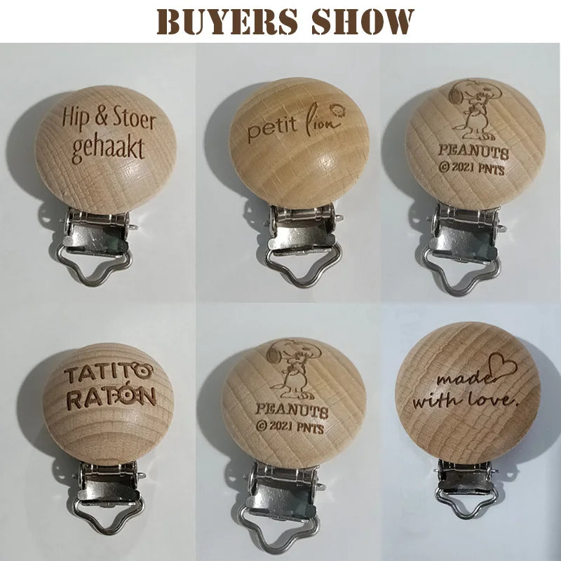 Customize Logo Wooden Ring