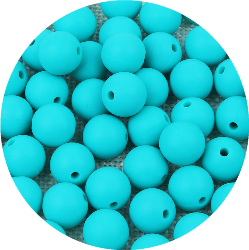 15mm Silicone Beads