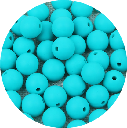 15mm Silicone Beads