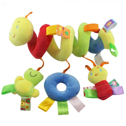 Sensory Baby Plush Rattle Toy