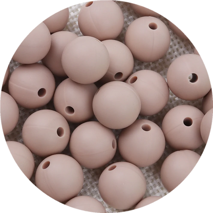 15mm Silicone Beads