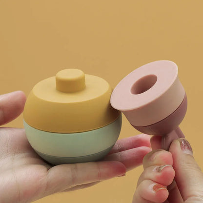 5Pcs/Set Silicone Building Block