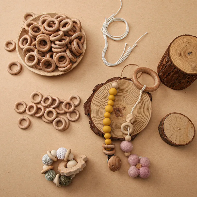 Wooden Rings Baby Beech Teether