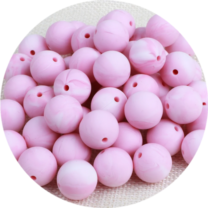 15mm Silicone Beads