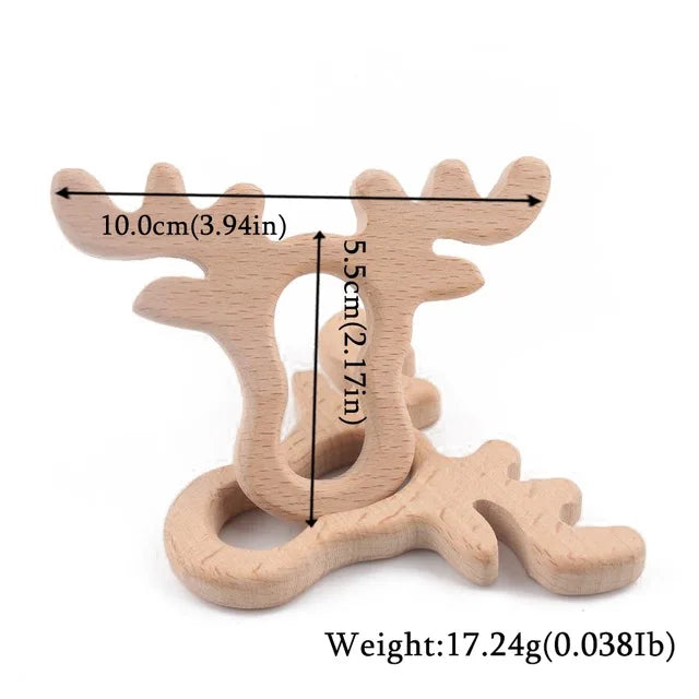 Wooden Teether Animal