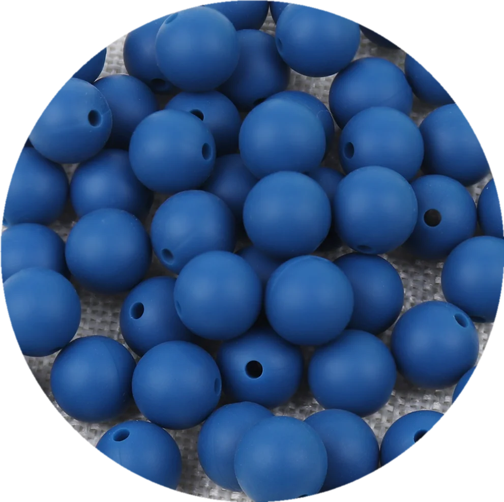 15mm Silicone Beads