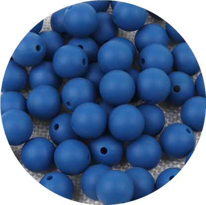 15mm Silicone Beads