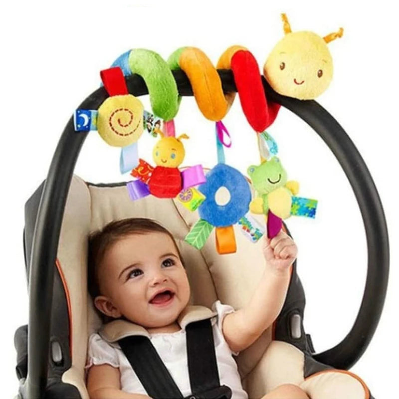 Sensory Baby Plush Rattle Toy