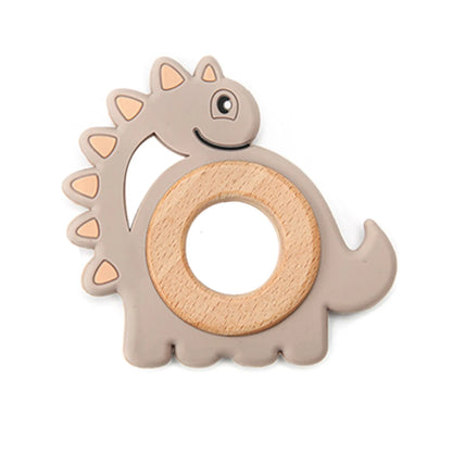 Silicone Wood Ring Teether