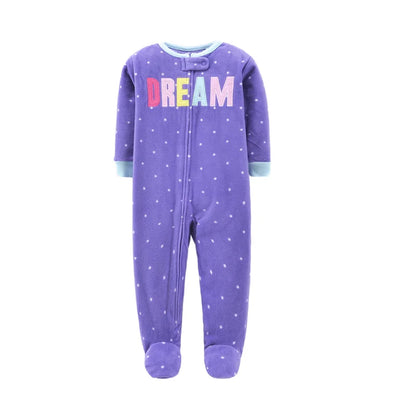 Winter Warm Newborn Romper Pajamas