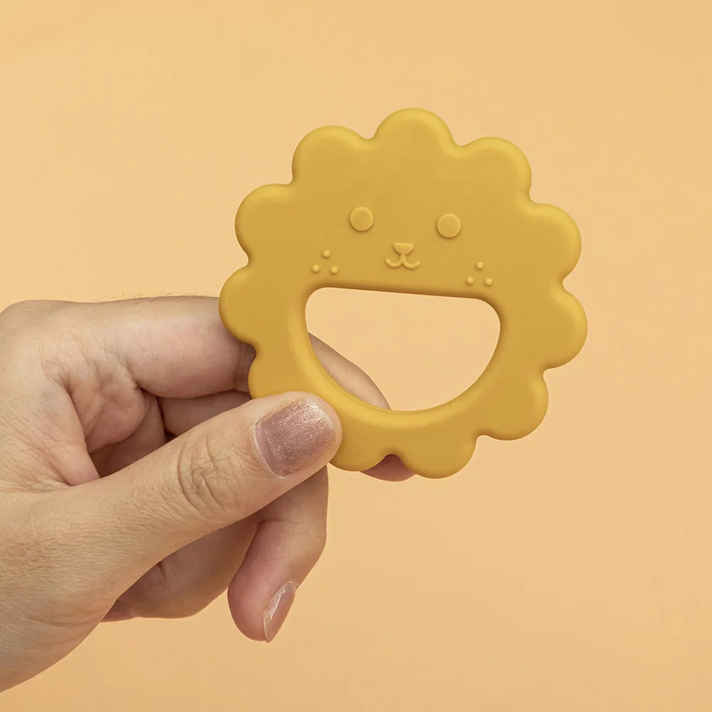 Cartoon Leaf Baby Silicone Teether