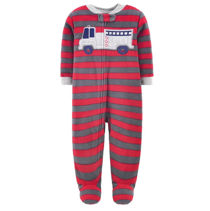 Winter Warm Newborn Romper Pajamas