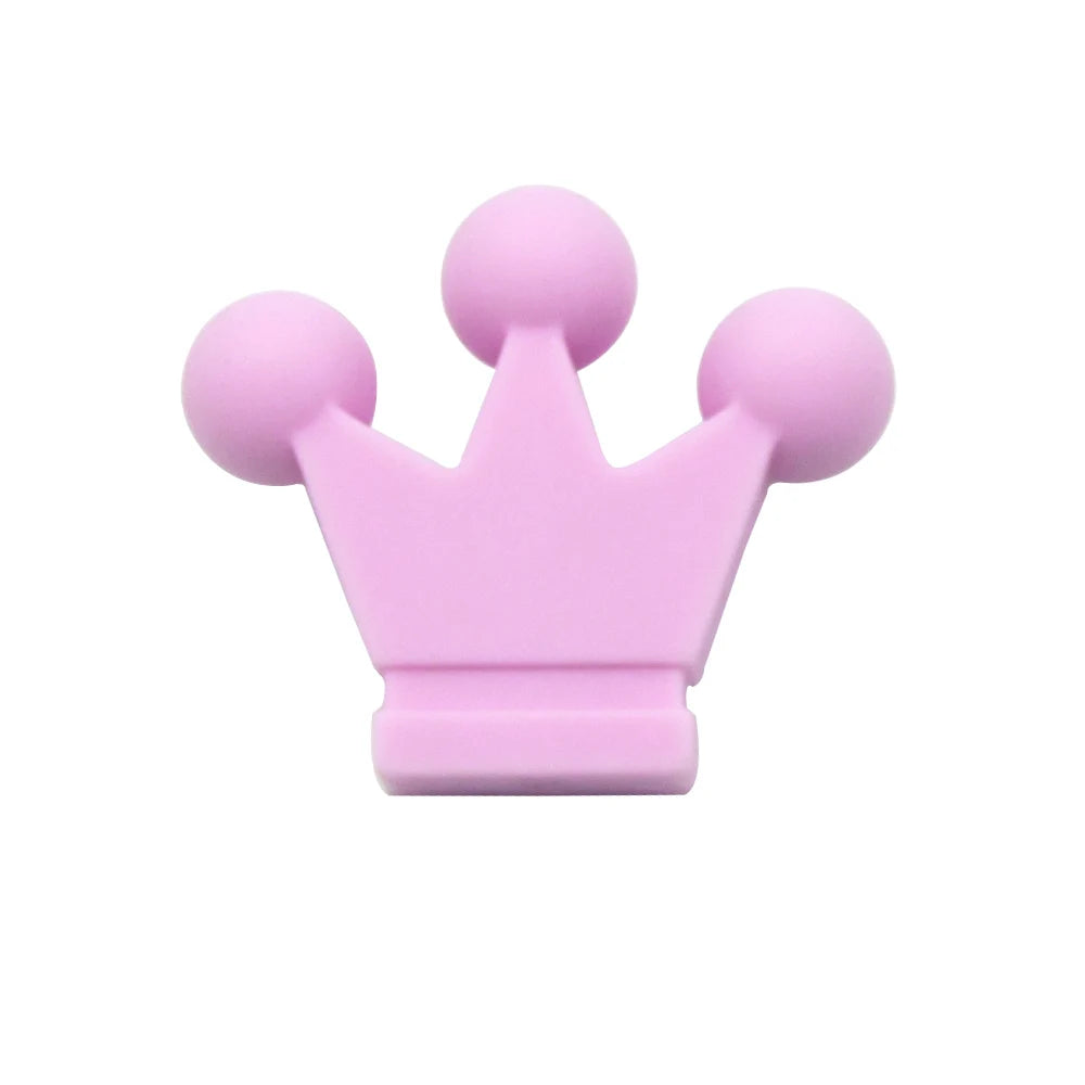 Food Grade Silicone Small Crown Beads
