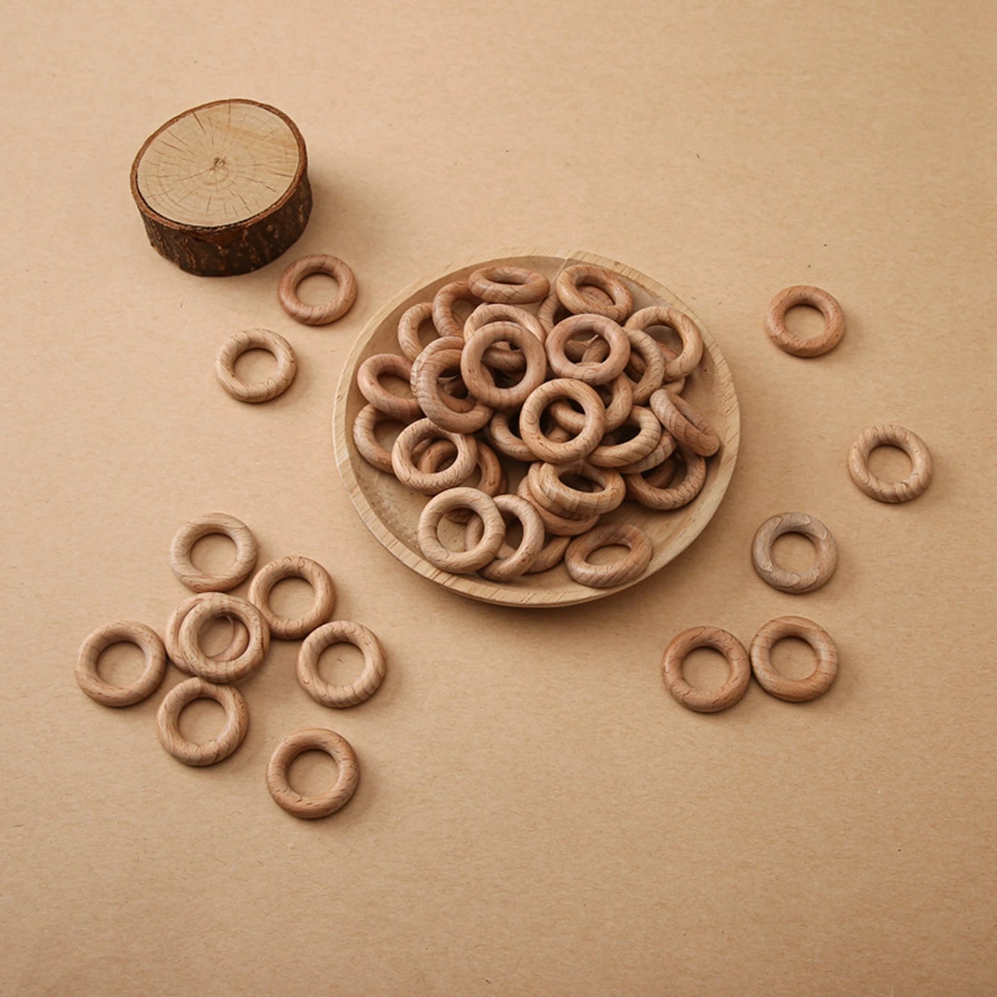 Wooden Rings Baby Beech Teether