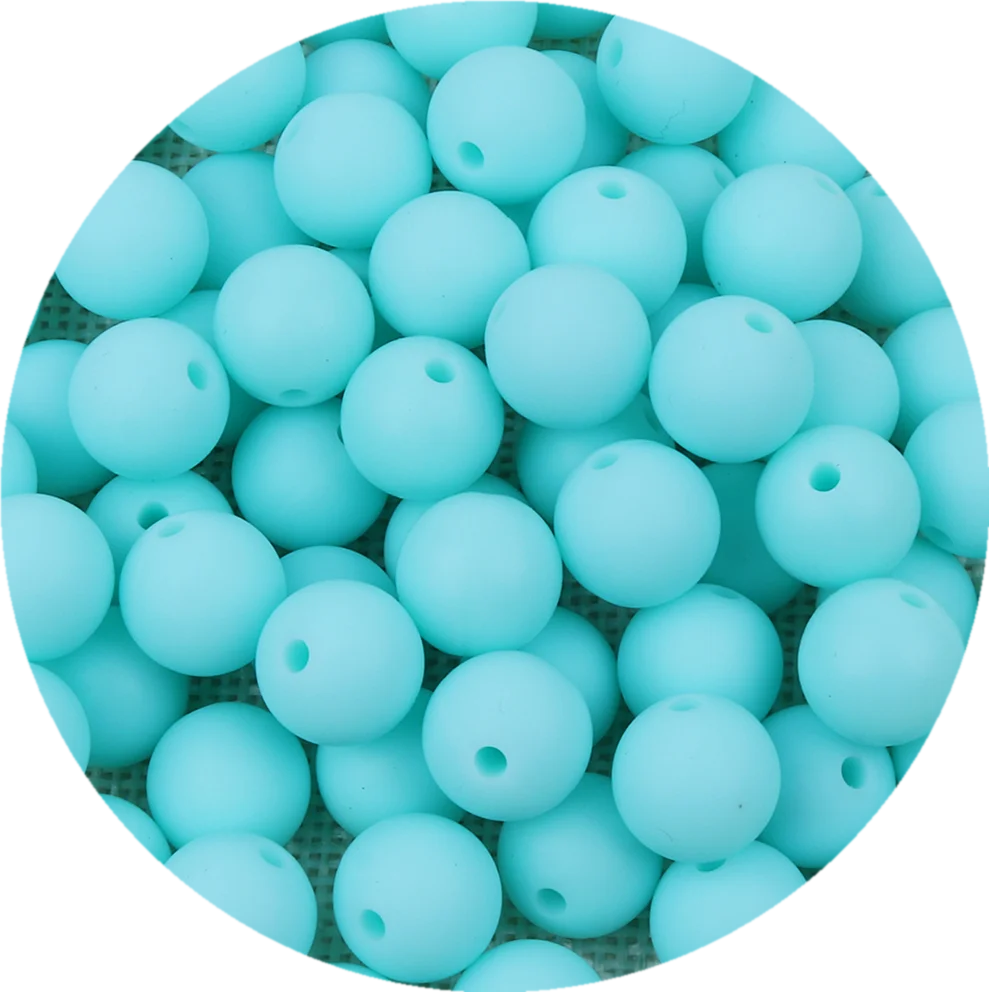 15mm Silicone Beads