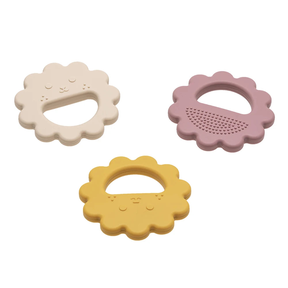 Cartoon Leaf Baby Silicone Teether