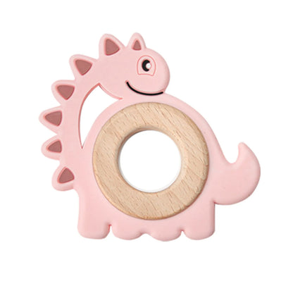 Silicone Wood Ring Teether