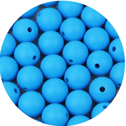 15mm Silicone Beads