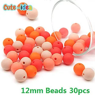 Food Grade Silicone Small Crown Beads