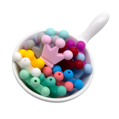 Silicone Crown Beads