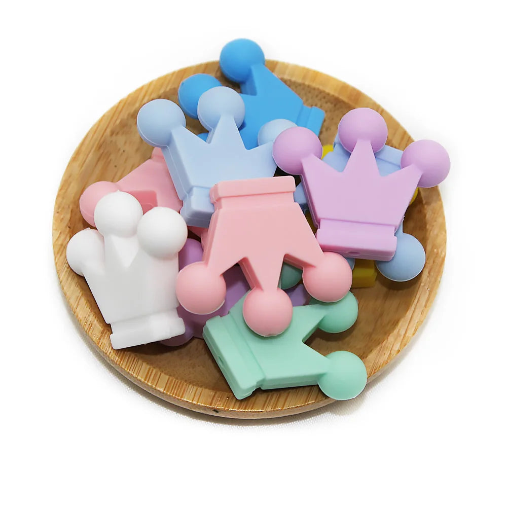 Silicone Crown Beads