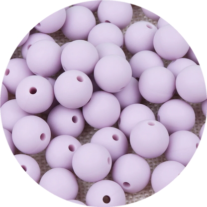15mm Silicone Beads