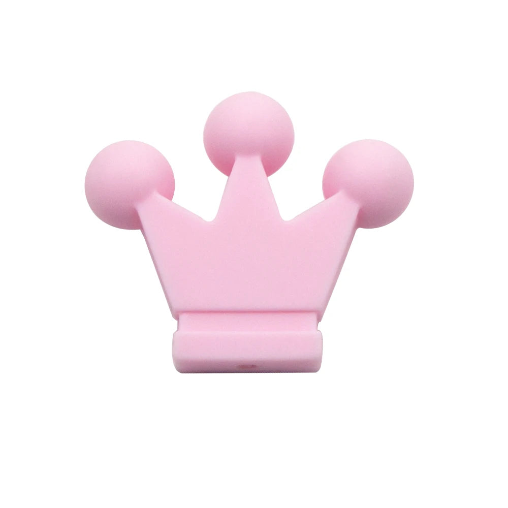 Food Grade Silicone Small Crown Beads