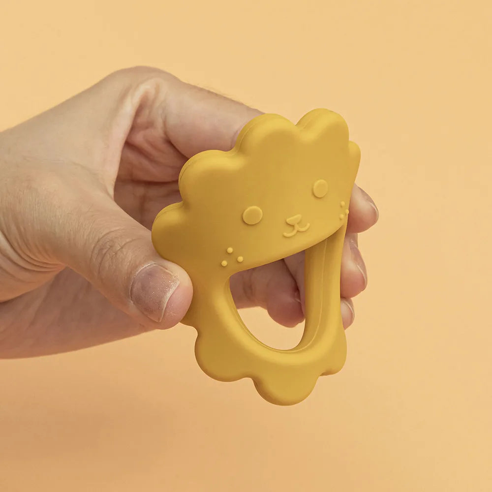 Cartoon Leaf Baby Silicone Teether