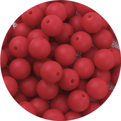 15mm Silicone Beads