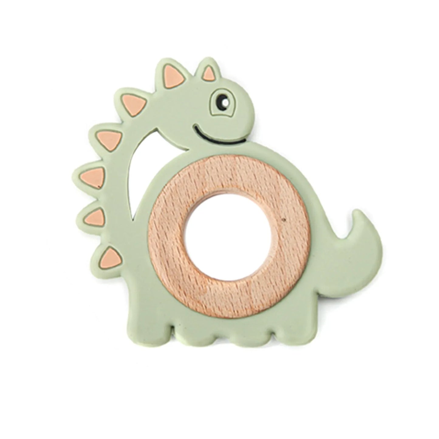 Silicone Wood Ring Teether