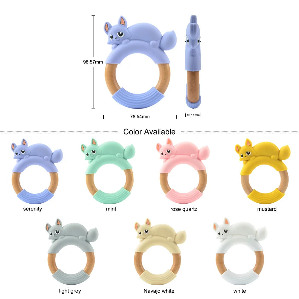 Baby Teethers Cartoon Animal