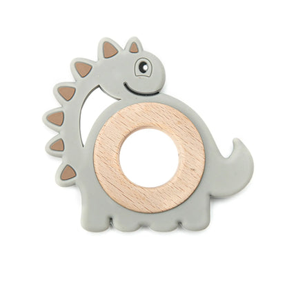 Silicone Wood Ring Teether