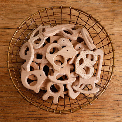 Wooden Teether Animal