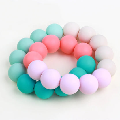 15mm Silicone Beads