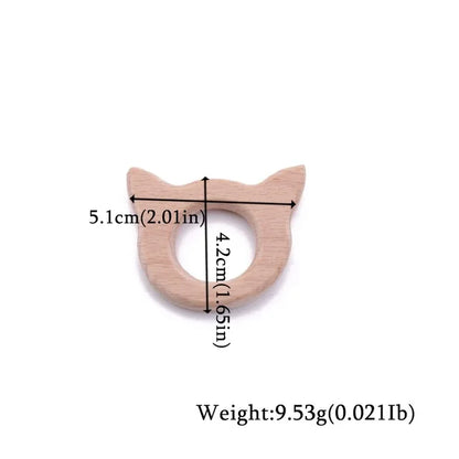 Wooden Teether Animal